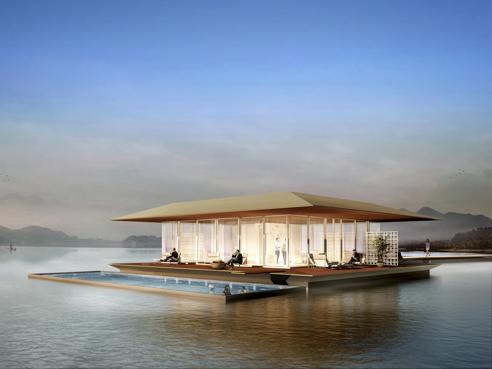 Floating Pavilion — Amelie Rost